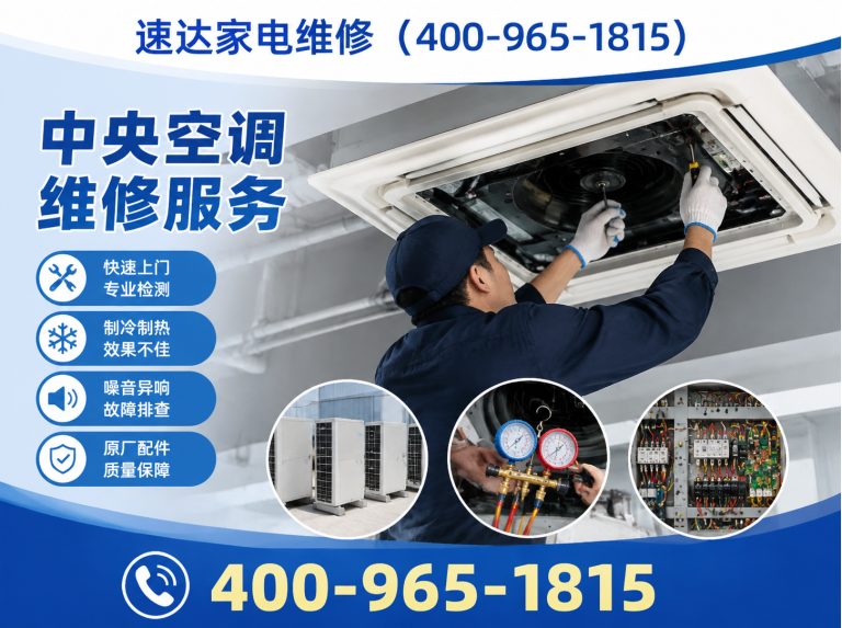 宜春中央空调维修展示图
